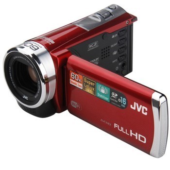 JVC GZ-EX355RAC WIFI高清閃存攝像機(jī) 紅色魅力與第二代增強(qiáng)型WIFI的完美融合